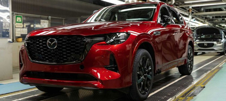 Mazda начала выпуск премиальных кроссоверов CX-60 для Европы