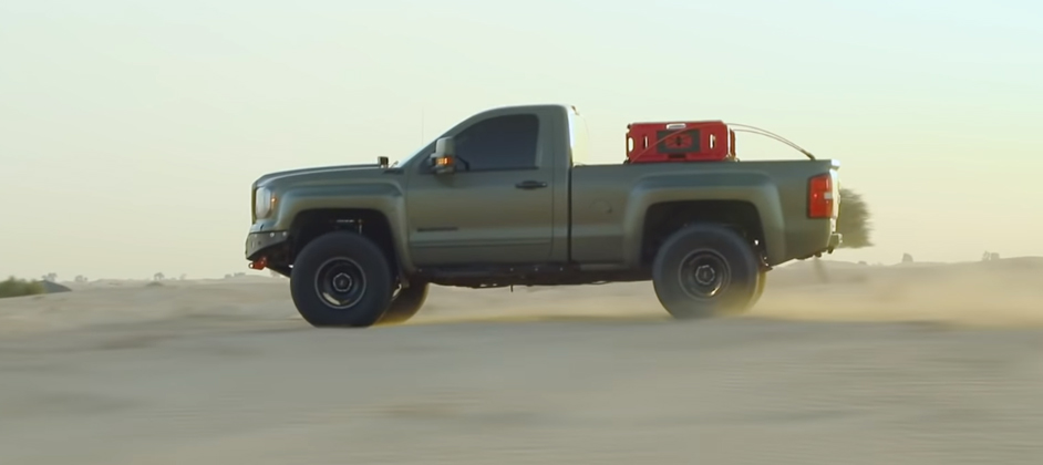 Представлен пикап GMC Sierra для экстремального бездорожья