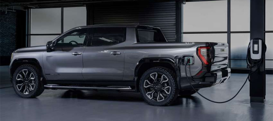 Компания GMC представила электрический пикап Sierra Denali Edition 1