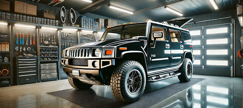 Хотят 20 млн рублей. В РФ на продажу выставили 16-летний Hummer без пробега