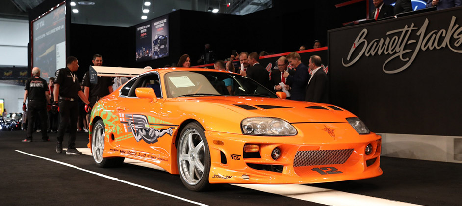 Toyota Supra Пола Уокера из «Форсажа» продали на аукционе за 40 млн