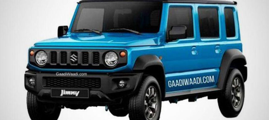 Индийская версия Suzuki Jimny получит пятидверную модификацию