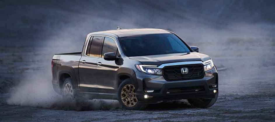 Компания Honda представила цены на обновлённый Honda Ridgeline 2021