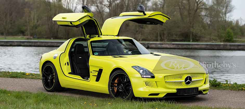 За редкий электрический SLS AMG просят больше миллиона евро