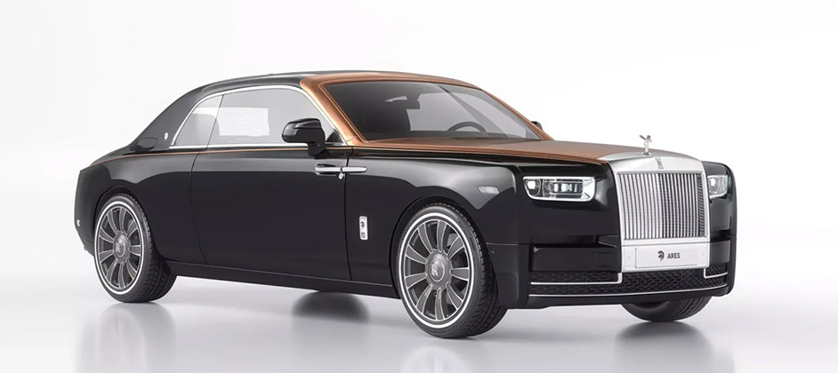 Компания ARES Modena выпустила необычный Rolls-Royce Phantom в кузове купе