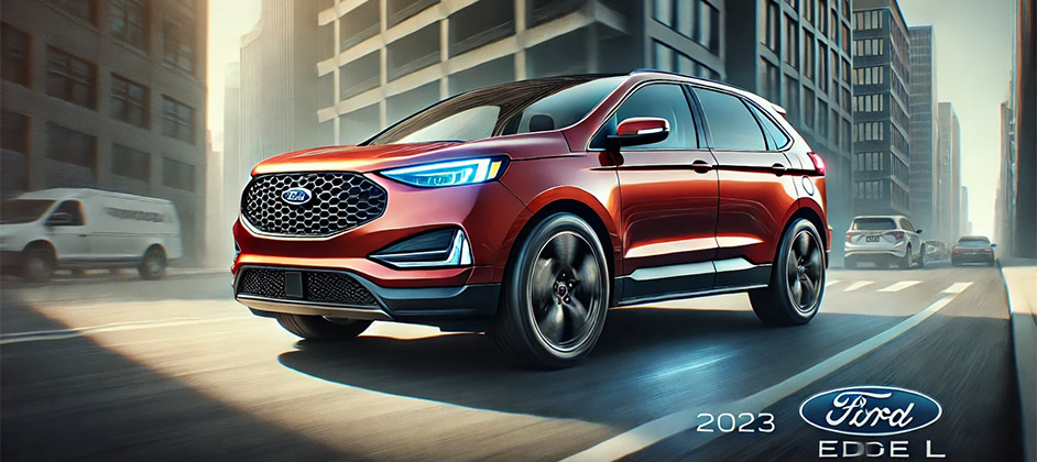 Продажи абсолютно нового кроссовера Ford Edge L начались в РФ от ₽5,95 млн