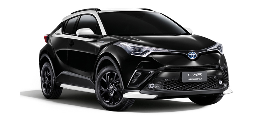 Кросс Toyota C-HR вышел в дизайнерском исполнении