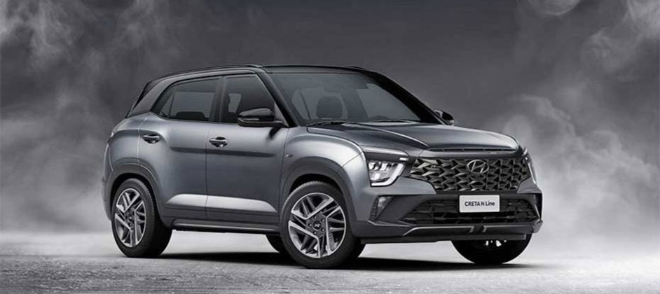 Компания HYUNDAI представила спортивную версию кроссовера HYUNDAI CRETA N LINE