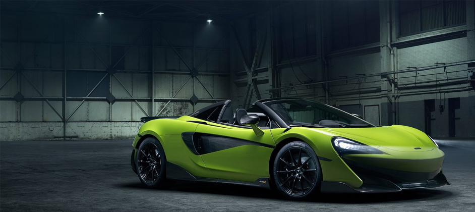 Родстер McLaren 600LT Spider уступил купе лишь самую малость