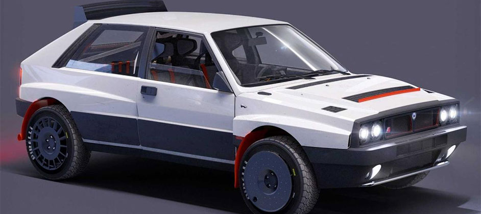 Представлен LANCIA Delta Futurista в культовой ливрее Martini Racing