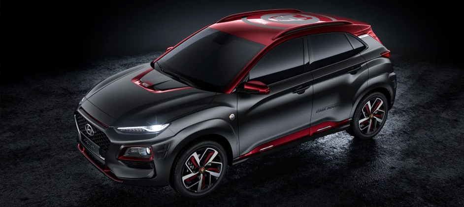 Кроссовер HYUNDAI KONA представлен в эксклюзивной версии Iron Man Edition