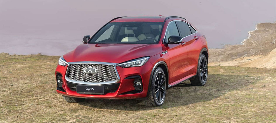 Дилеры привезли в Россию кроссоверы Infiniti QX55