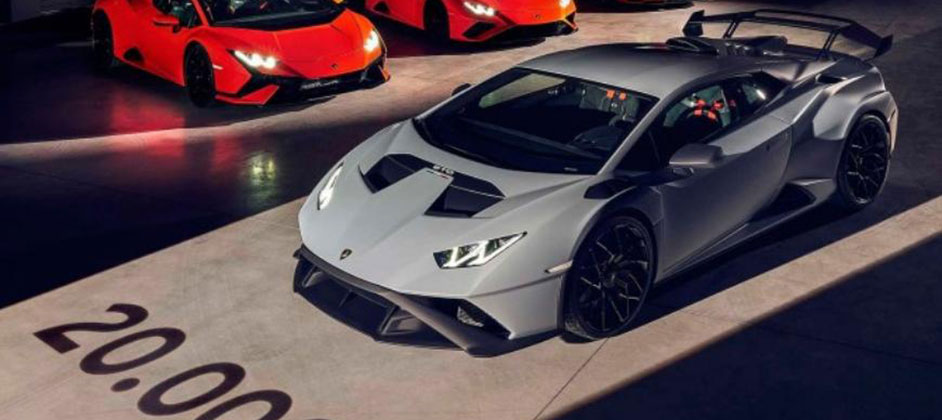 Суперкар Lamborghini Huracan стал самой массовым моделью бренда