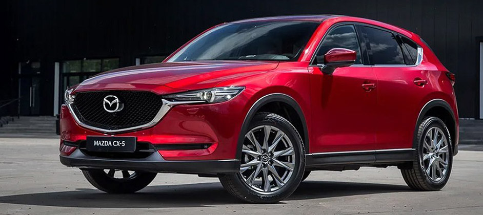 Кроссовер Mazda CX-5 нового поколения показали на рендере