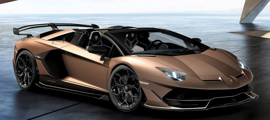 Lamborghini представила родстер Aventador SVJ63