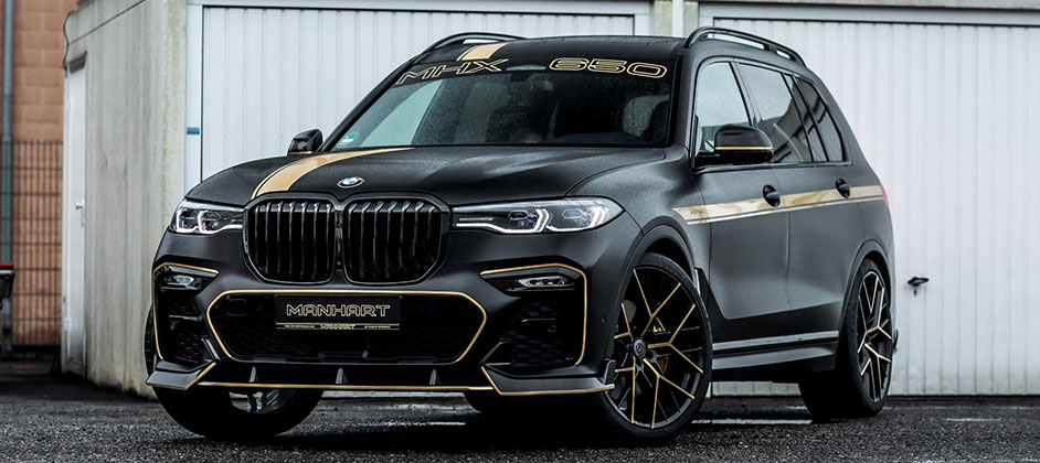 Компания Manhart представила модернизированный внедорожник BMW X7 M50i мощностью 650 л.с