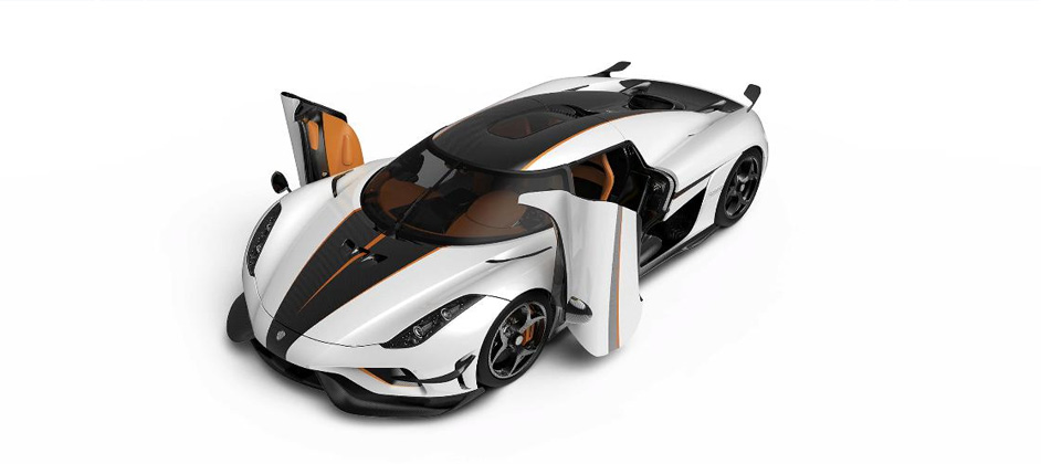 Этот гиперкар Koenigsegg Regera с пакетом Ghost просто великолепен!