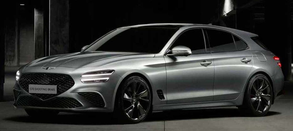 Genesis показал первый универсал G70 Shooting Brake