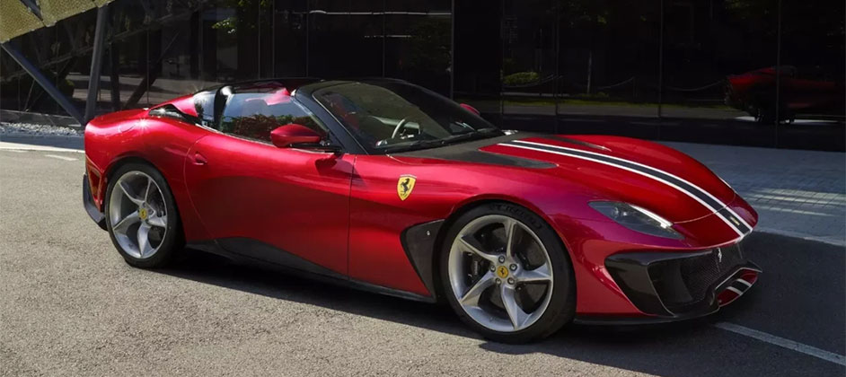 Компания Ferrari представила уникальный родстер Ferrari SP51 на базе Ferrari 812 GTS